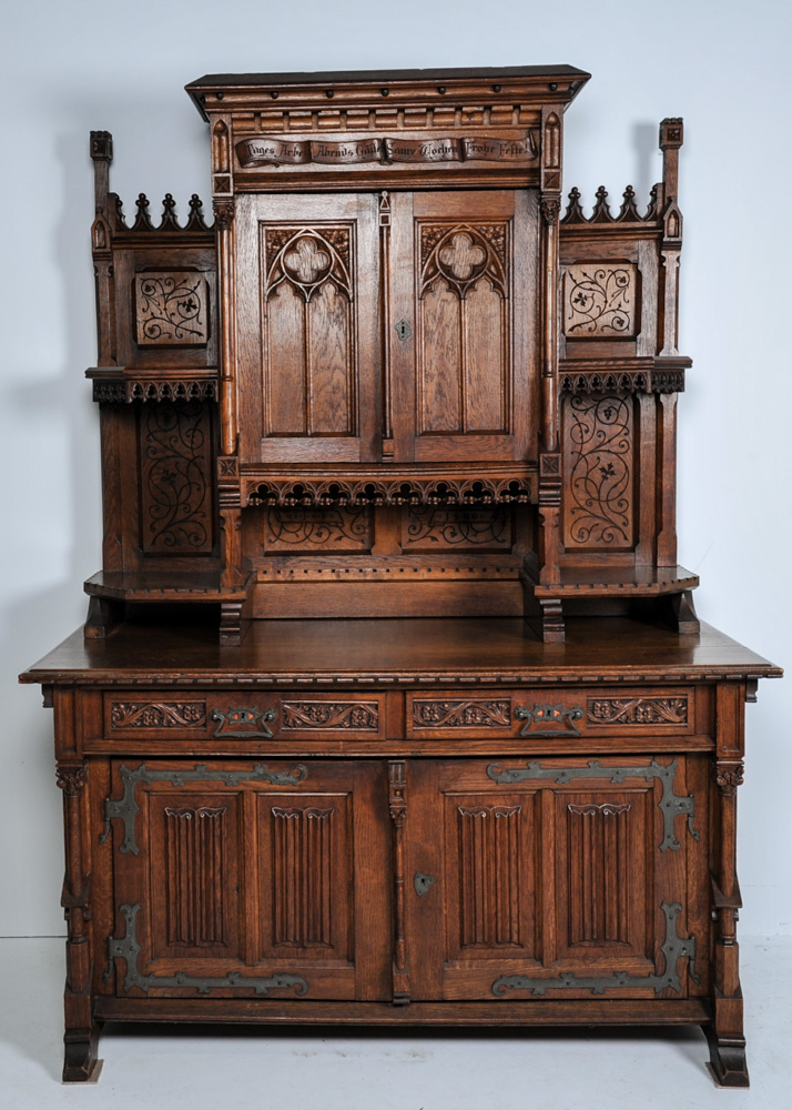 1890s German Gothic Revival Shrunk