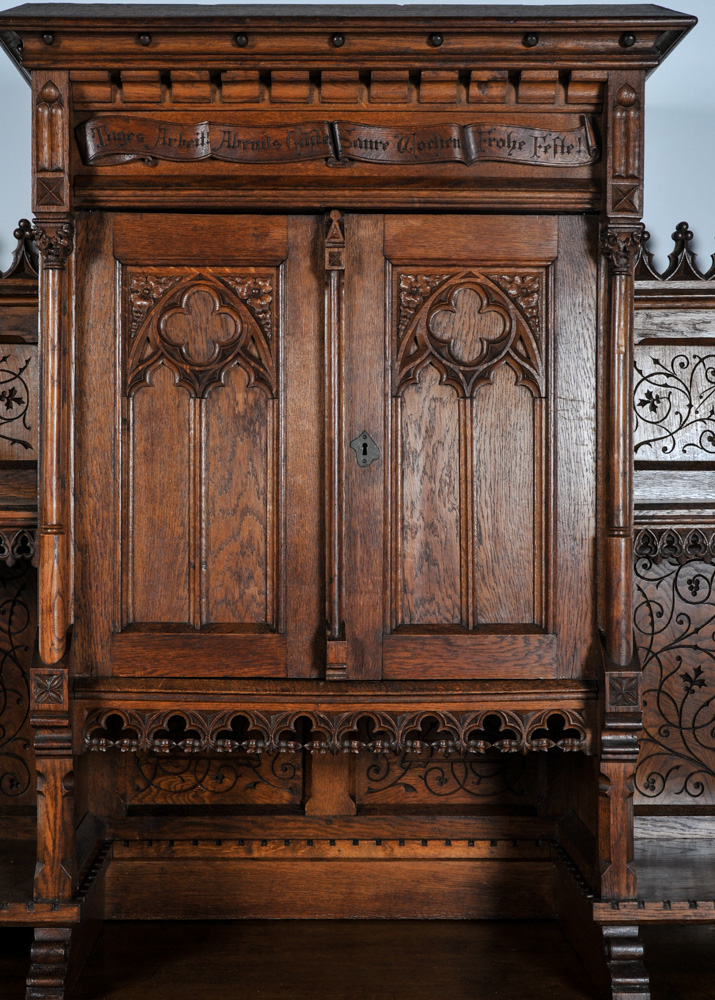 1890s German Gothic Revival Shrunk