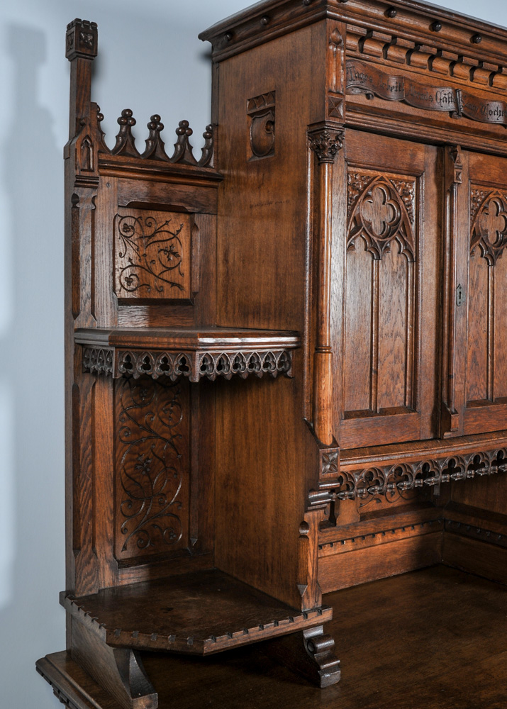 1890s German Gothic Revival Shrunk