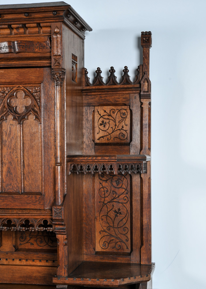 1890s German Gothic Revival Shrunk