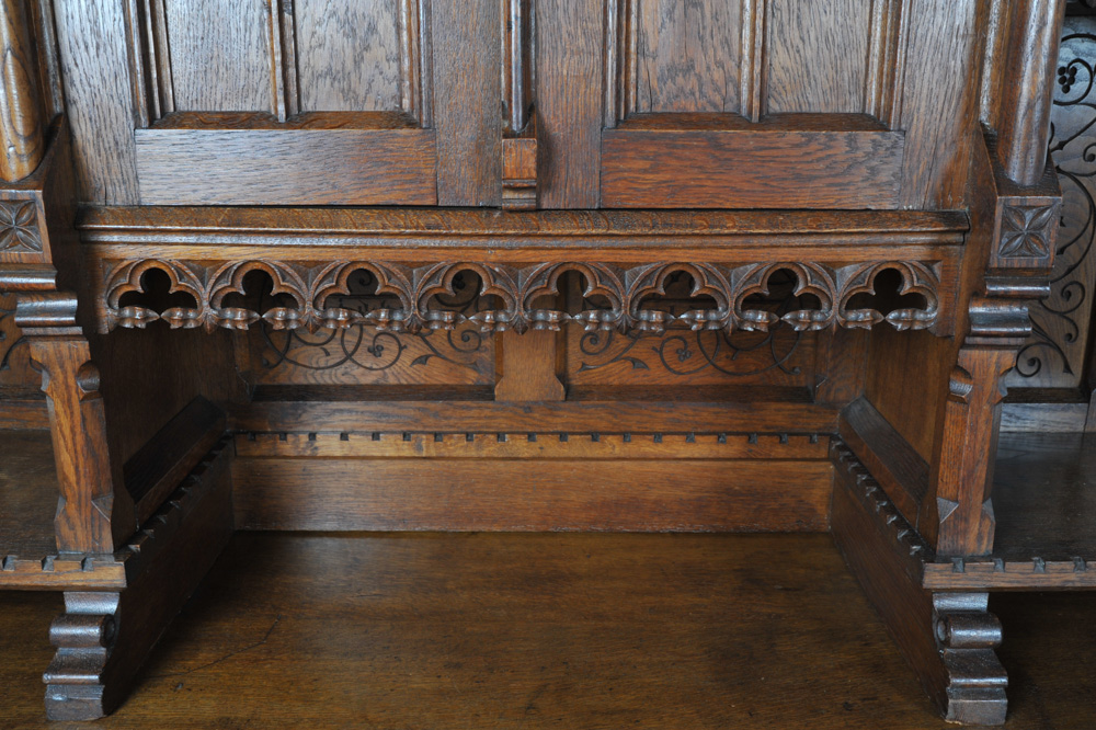 1890s German Gothic Revival Shrunk