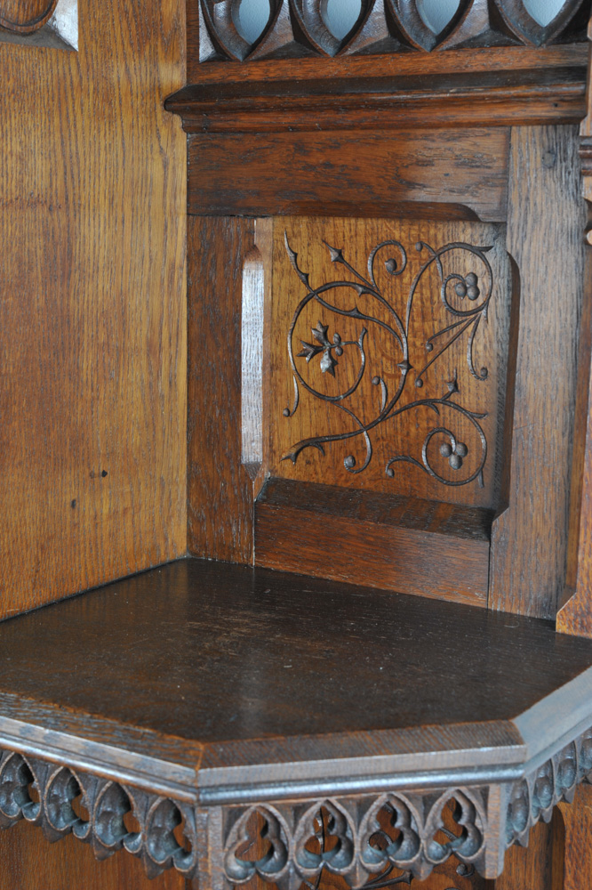 1890s German Gothic Revival Shrunk