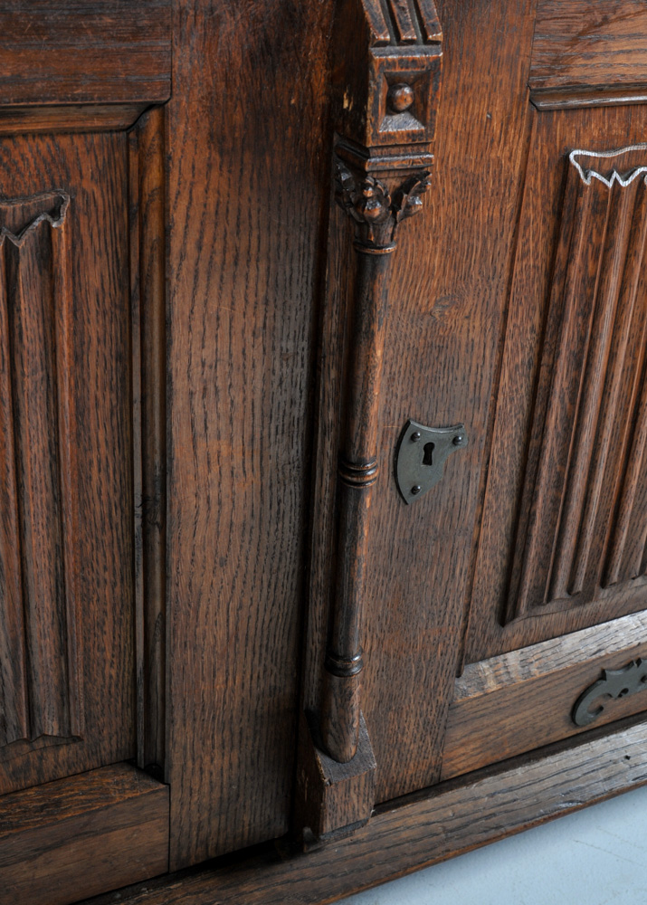 1890s German Gothic Revival Shrunk