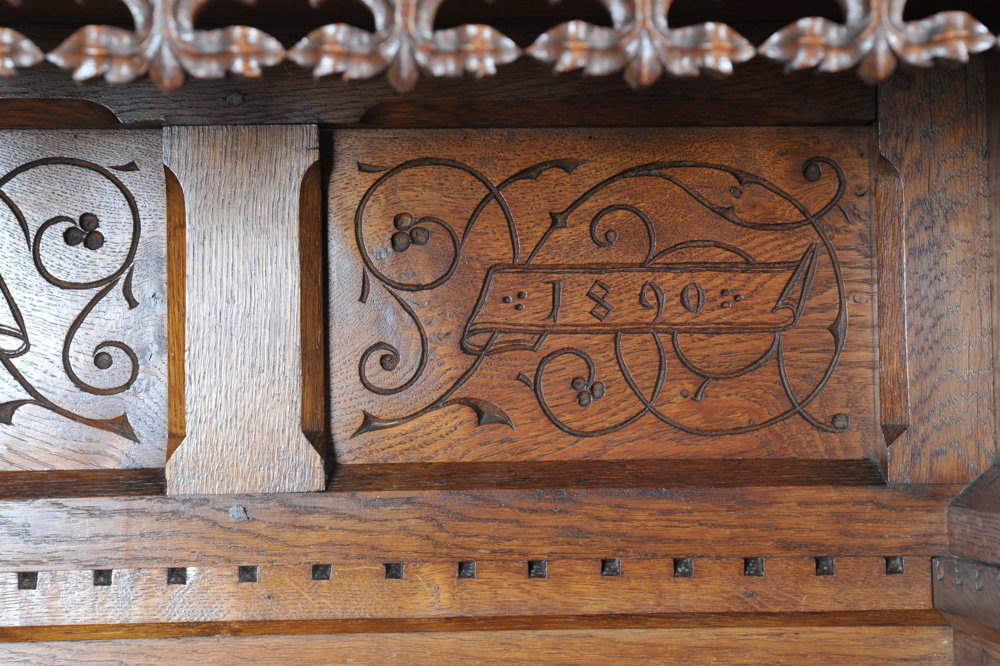 1890s German Gothic Revival Shrunk