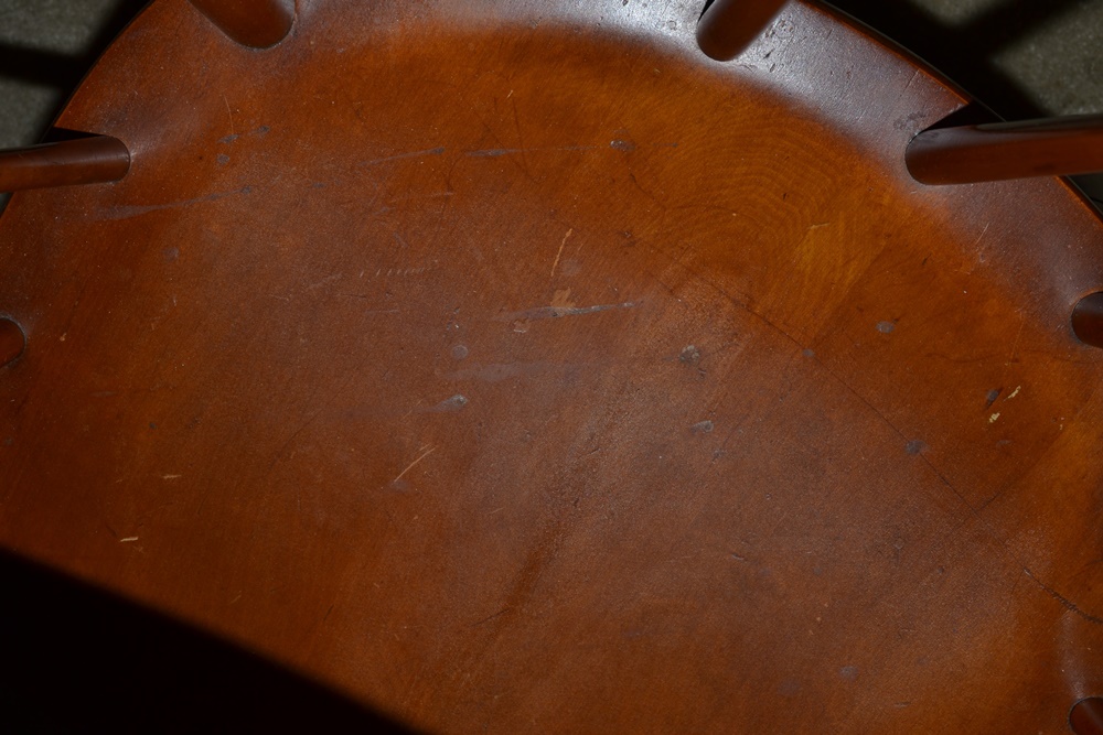 1950s "Lancaster County" Maple Table and Chairs Willett Furniture