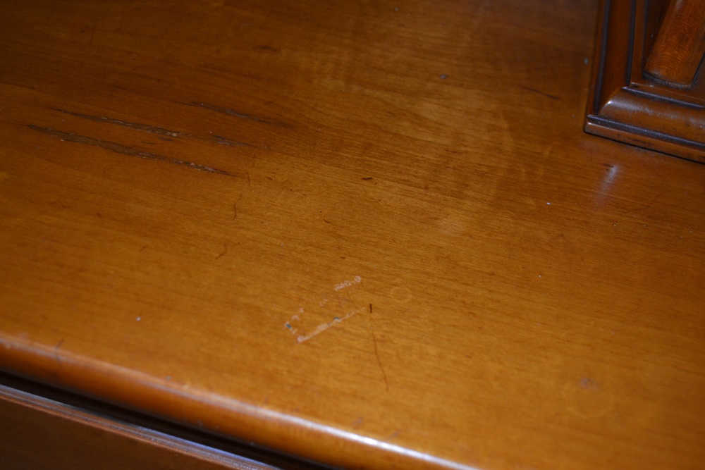 1950s "Lancaster County" Maple China Hutch by Willett Furniture