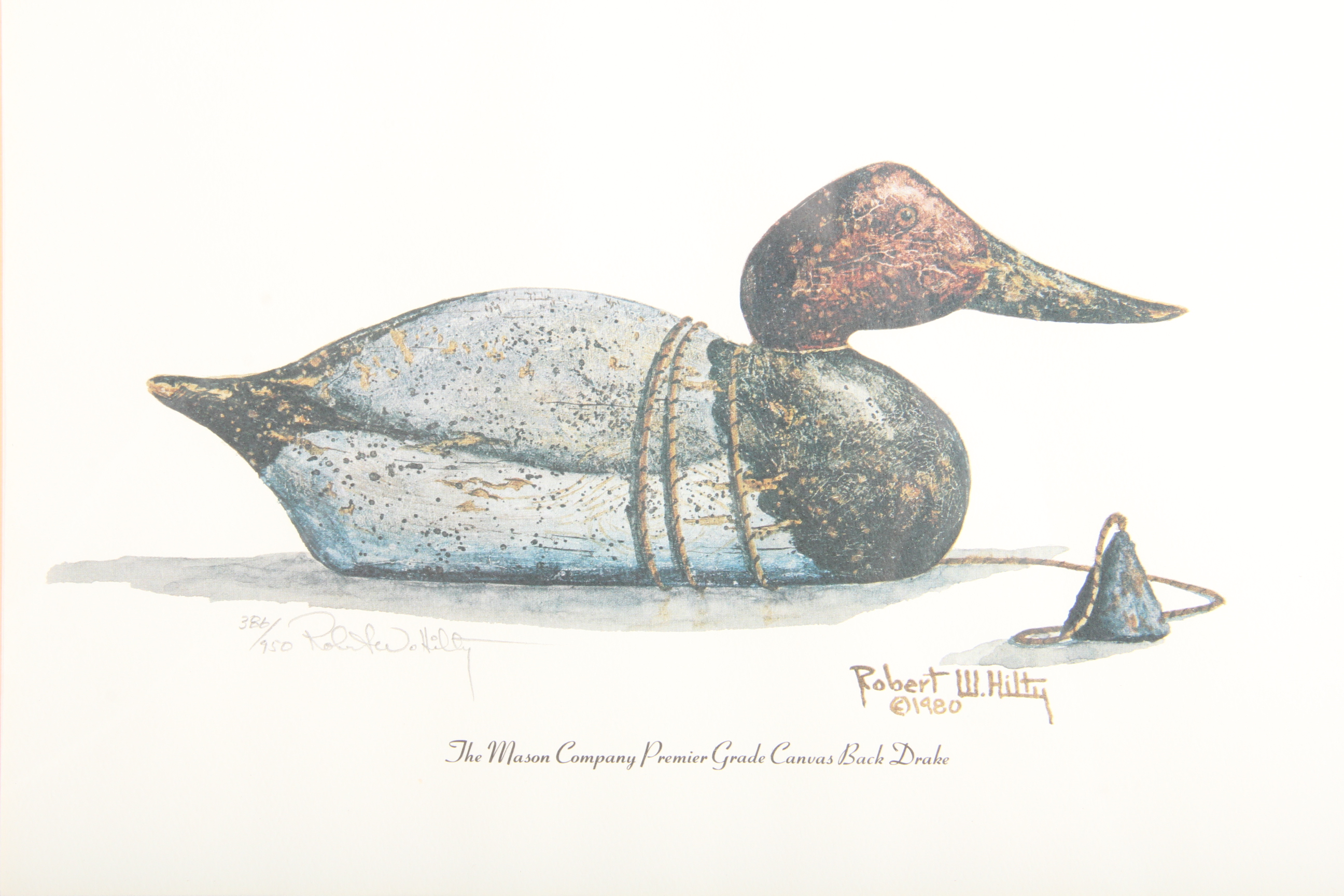 Pair of Duck Prints by Robert Hilty