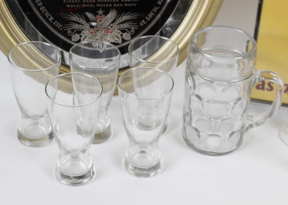 Amber Bock, Coors Bock Beer Signs, Glasses and Stein