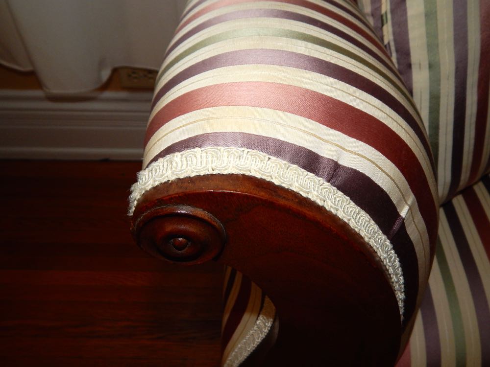 Vintage Duncan Phyfe Style Sofa