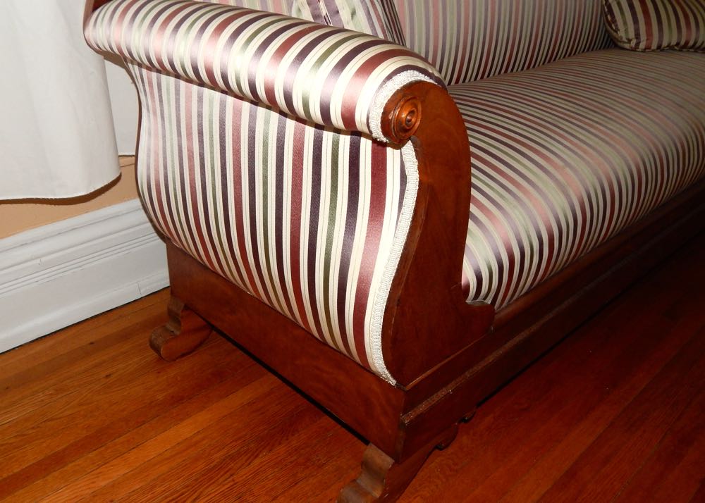 Vintage Duncan Phyfe Style Sofa