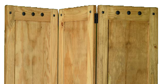 Distressed Pine Screen