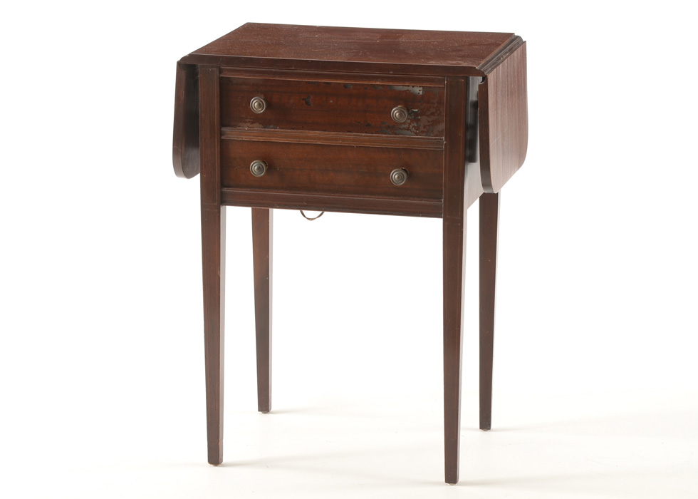 Bendix Hidden Radio End Table