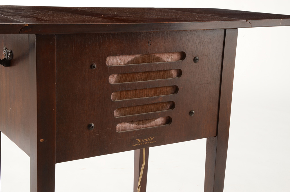 Bendix Hidden Radio End Table