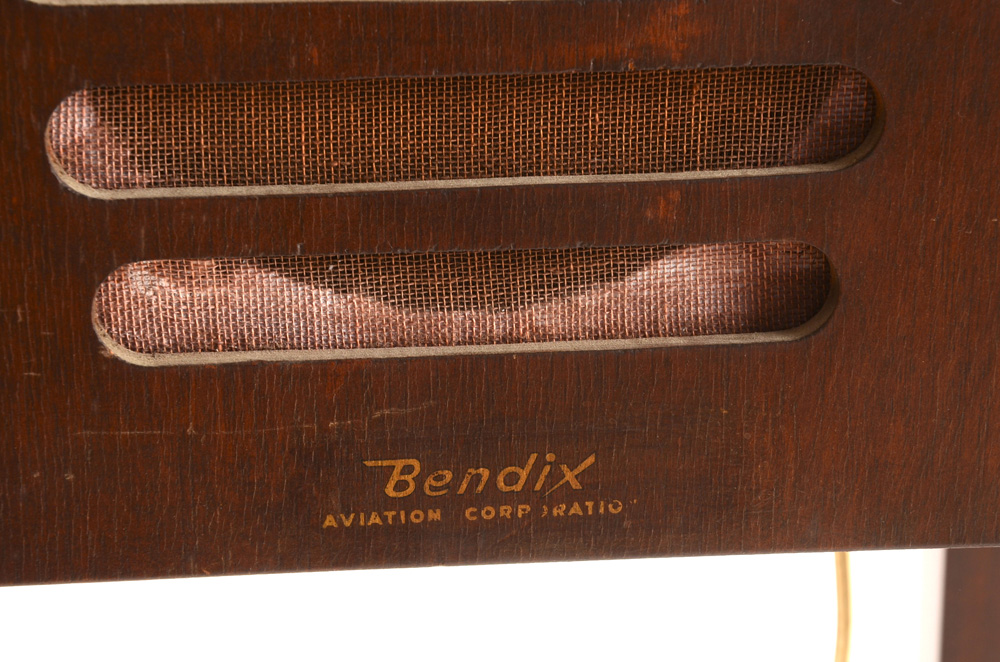 Bendix Hidden Radio End Table