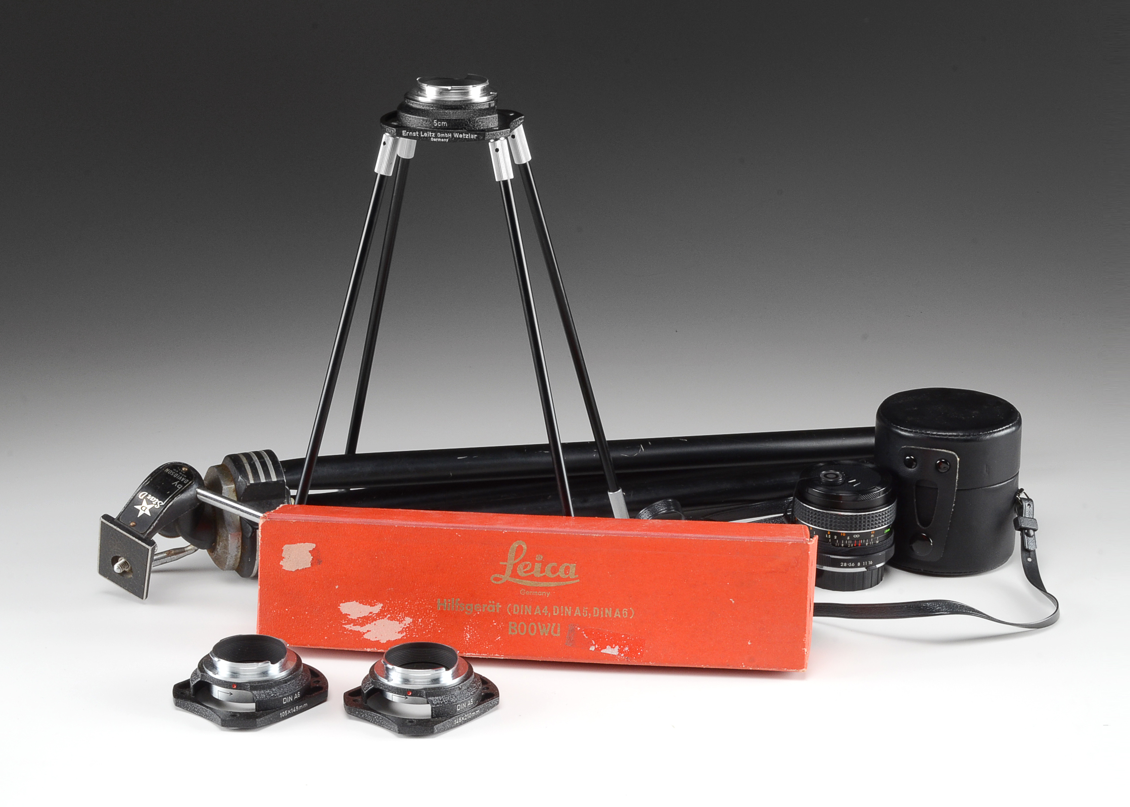 Promaster 28mm Lens, Star D Tripod, and BOOWU-M