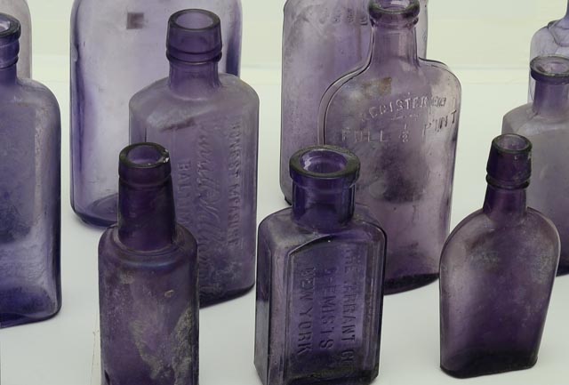 Collection of Apothecary Bottles