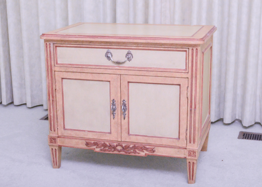 French Provincial Style Night Stand by Baker Furniture