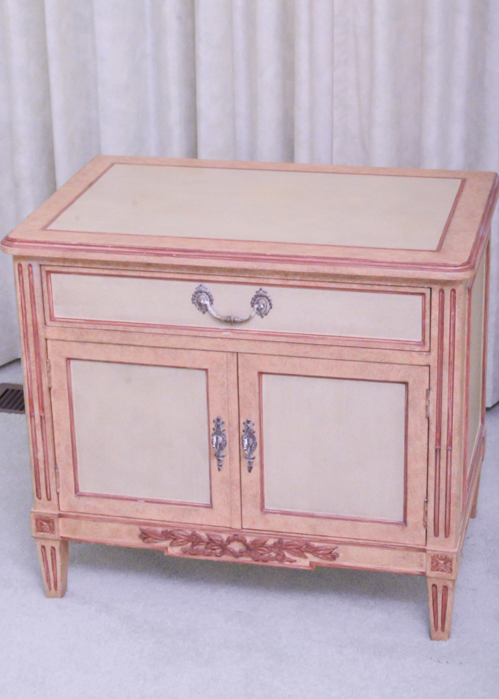 French Provincial Style Night Stand by Baker Furniture