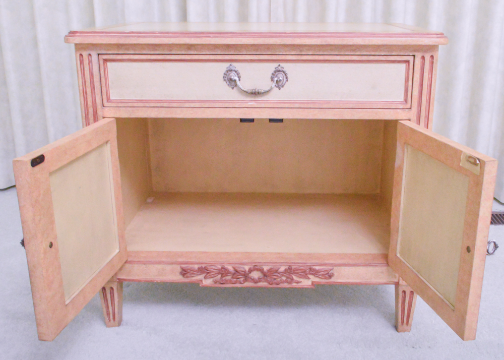 French Provincial Style Night Stand by Baker Furniture