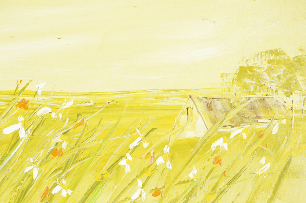 Dot Woodall Original Oil On Canvas