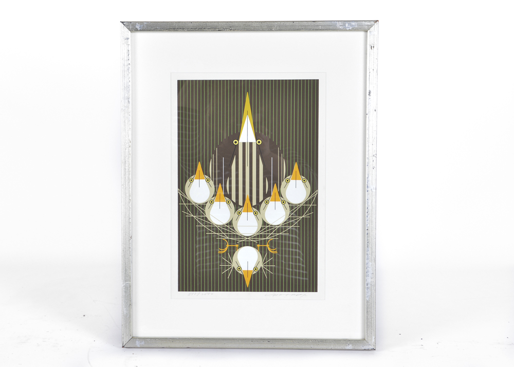 "Bittern Suite" Charley Harper Limited Edition Serigraph