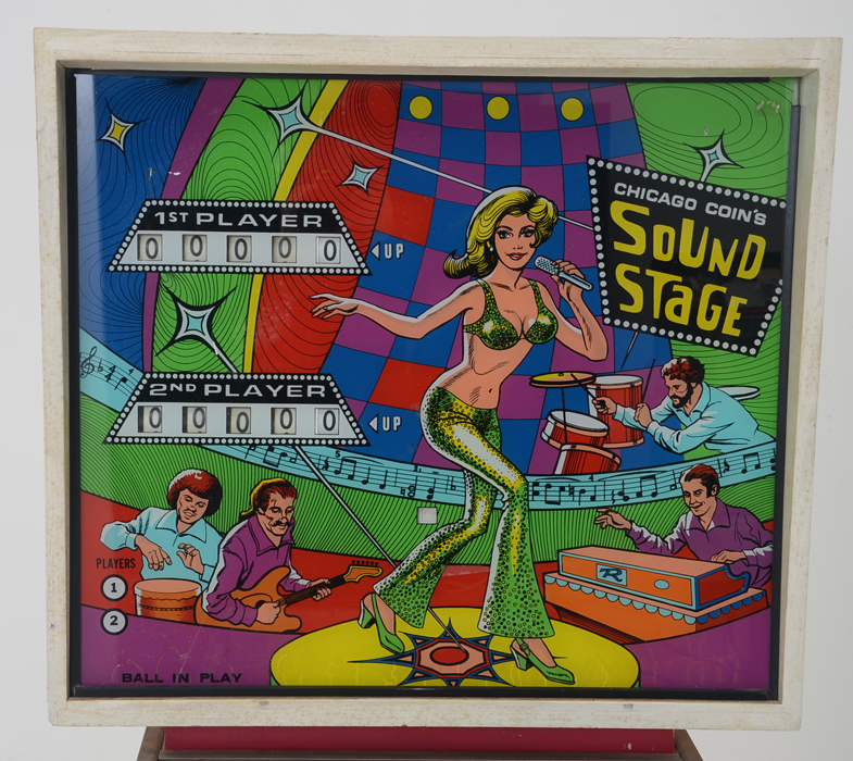 Vintage Chicago Coin Pinball Machine