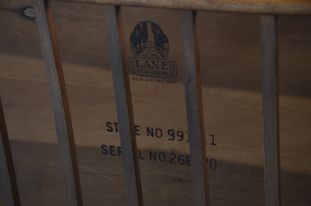 Mid-Century Lane Swivel Base Coffee Table