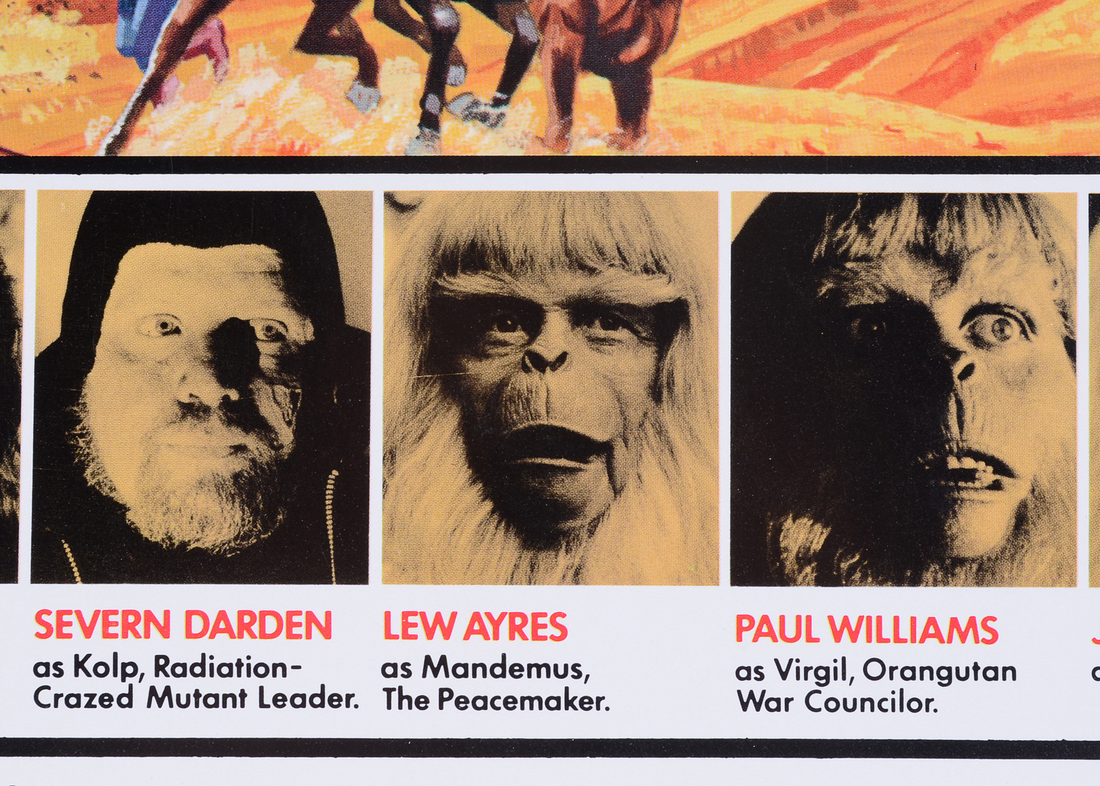 20th Century Fox "Battle for the Planet of the Apes" Poster