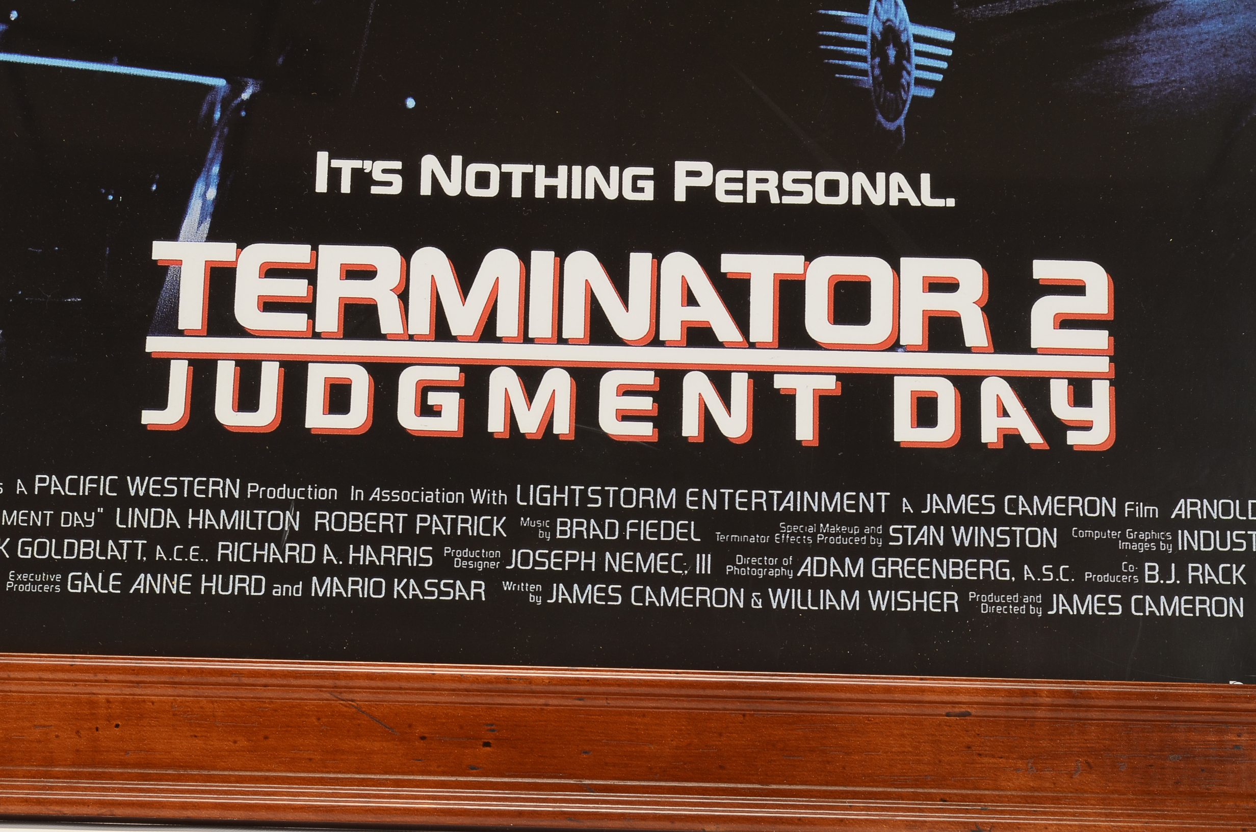 "Terminator 2 Judgement Day" Movie Poster