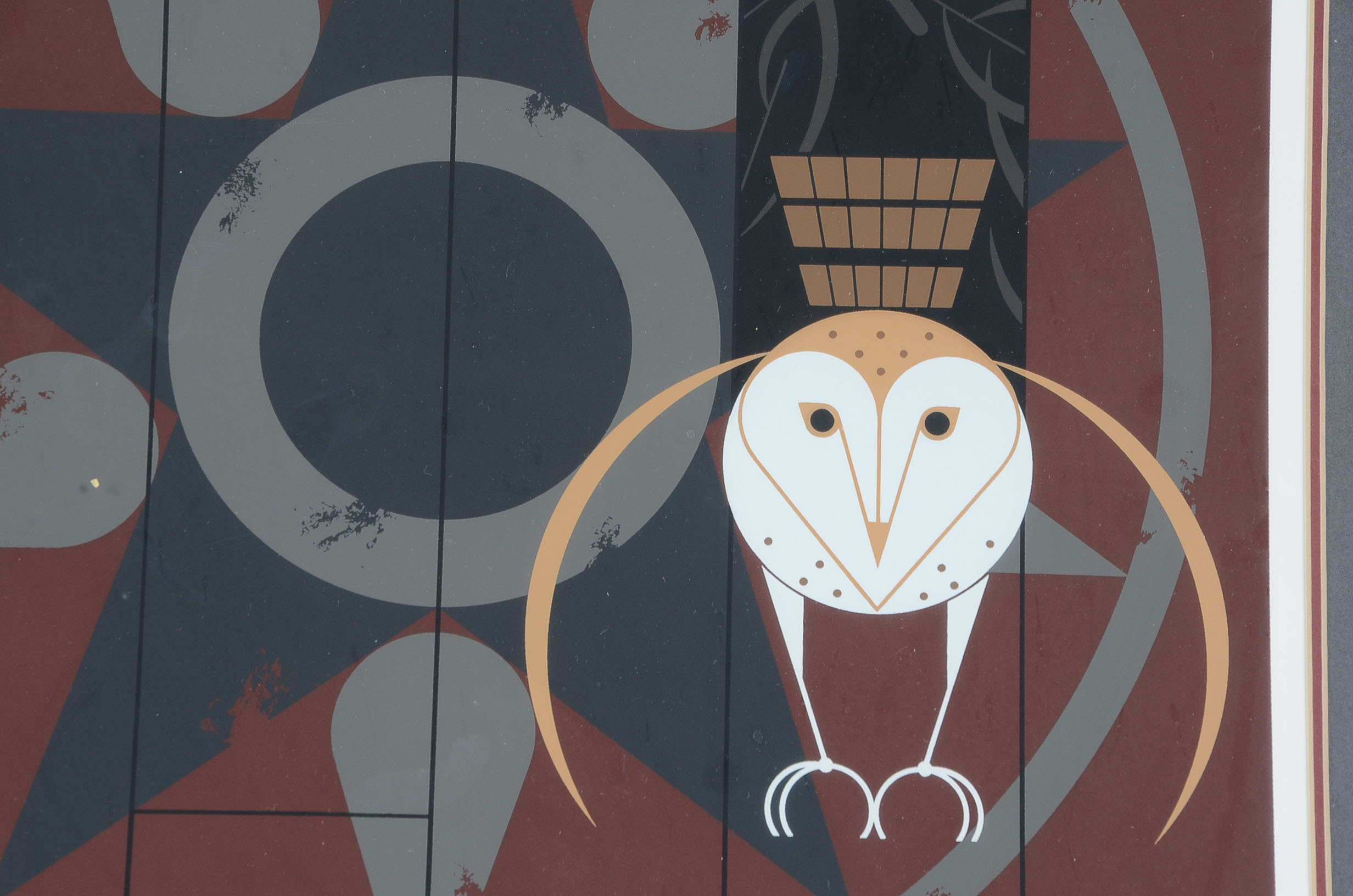 "Hexit" Charley Harper Limited Edition Serigraph