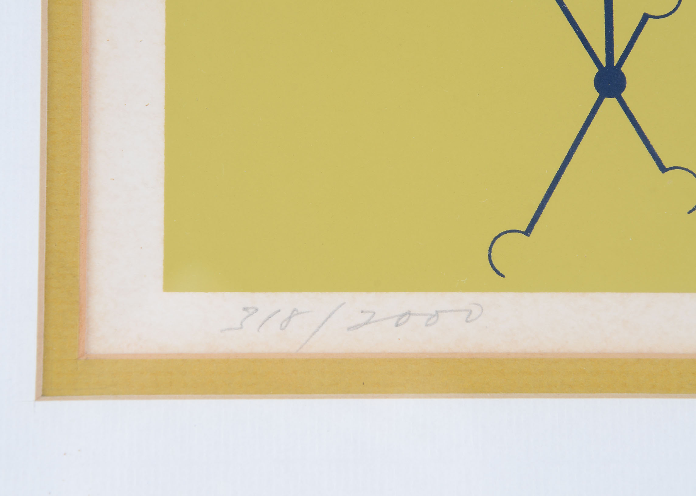 "Tall Tail" Charley Harper Limited Edition Serigraph