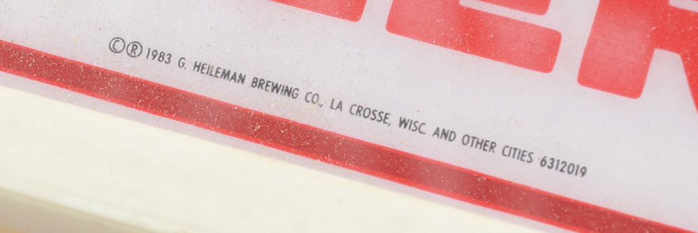 1983 Wiedemann Beer Sign