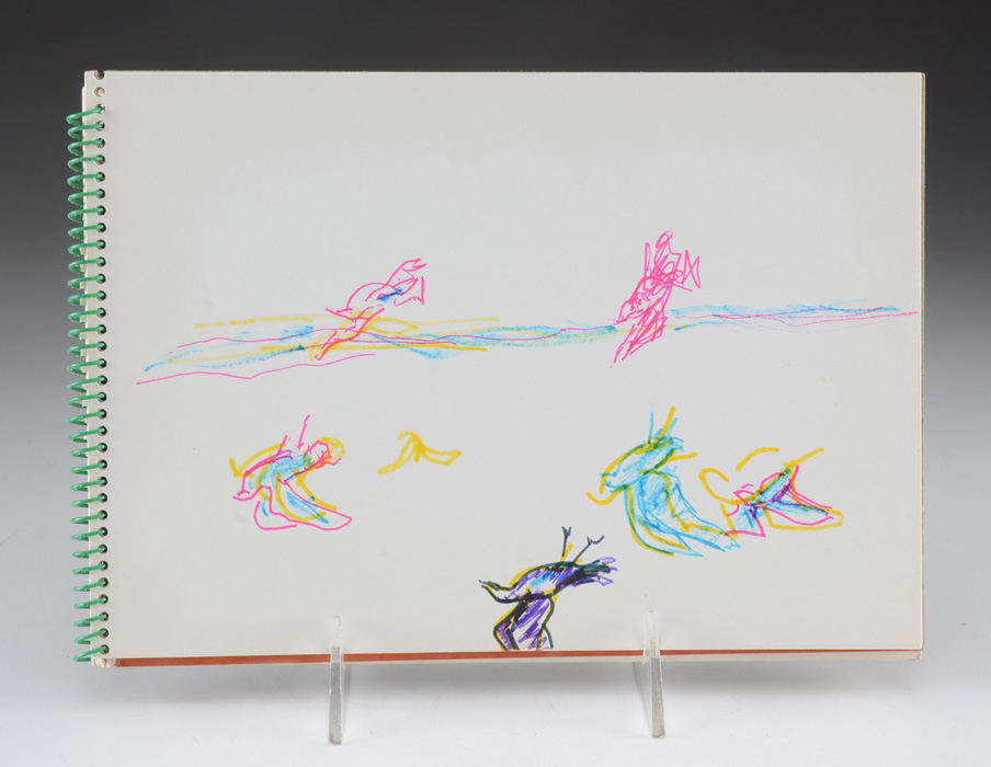 Original Sketchbook of Paul Chidlaw