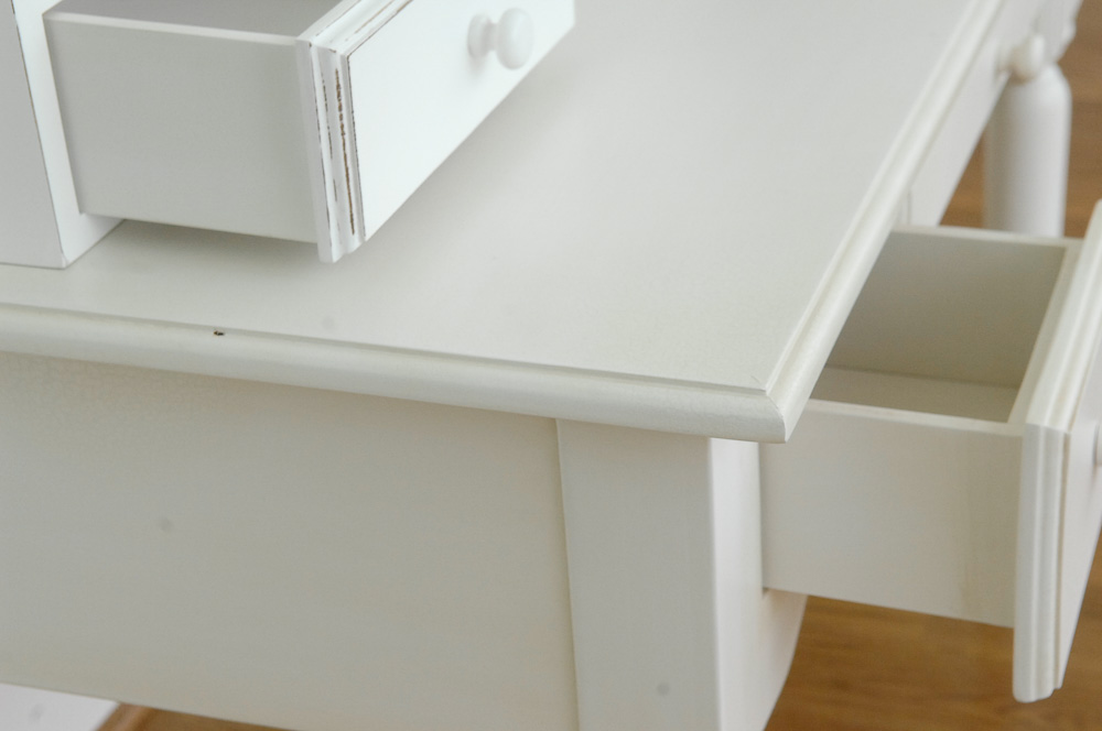 Cream Colored Desk and Topper