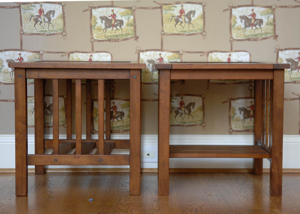 Mission Style End Tables