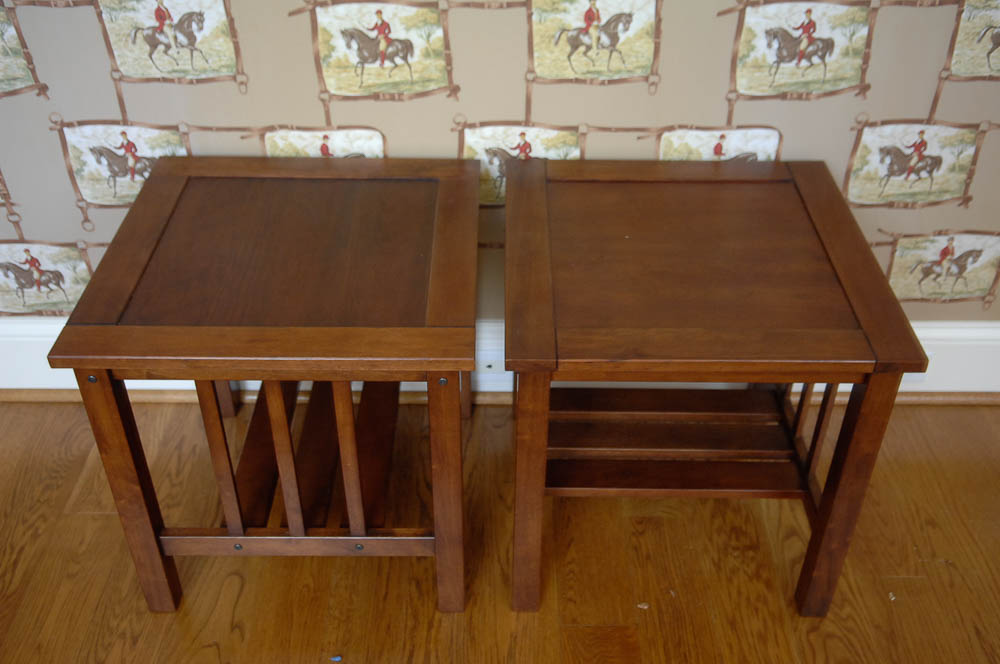 Mission Style End Tables
