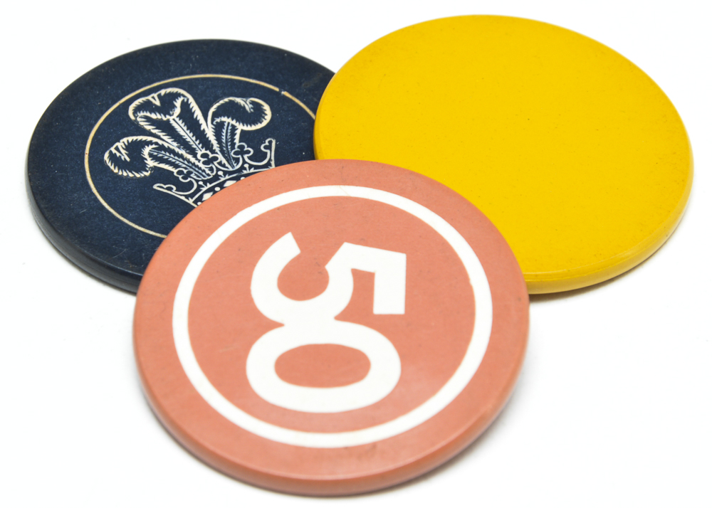 Vintage Bakelite and Plastic Poker Set