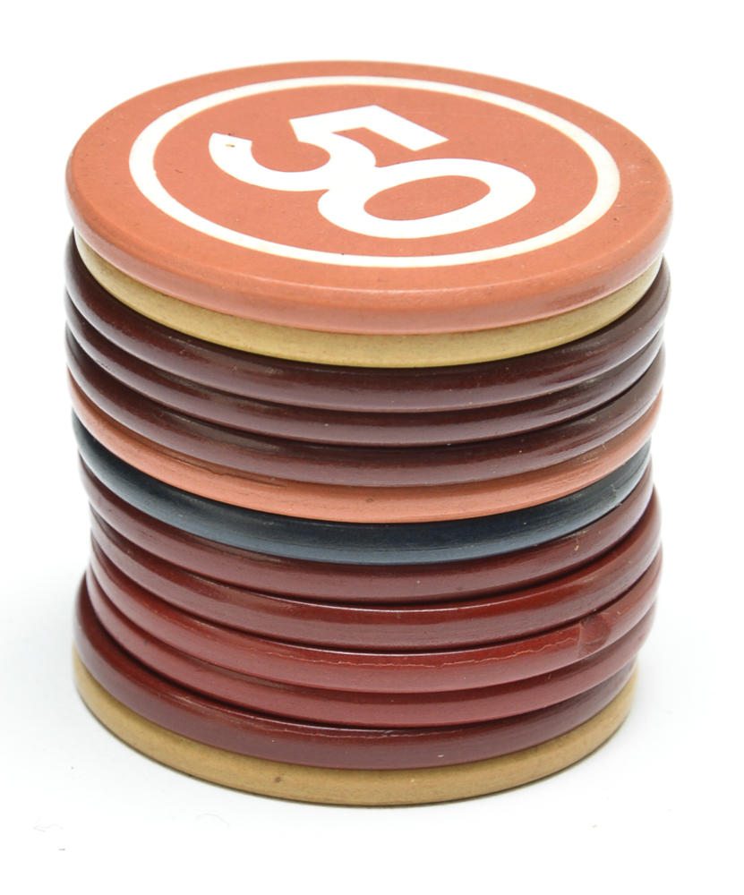 Vintage Bakelite and Plastic Poker Set