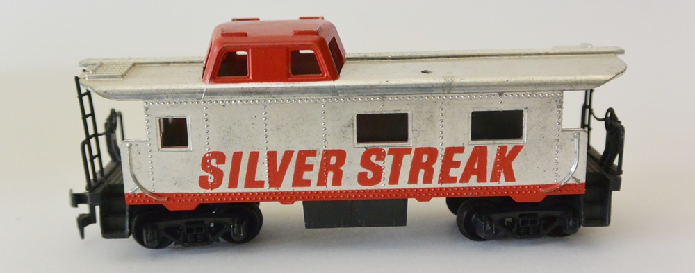 HO Guage Silver Streak Engine and Caboose