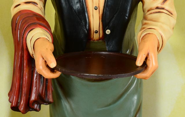 Life-Size Butler Statue