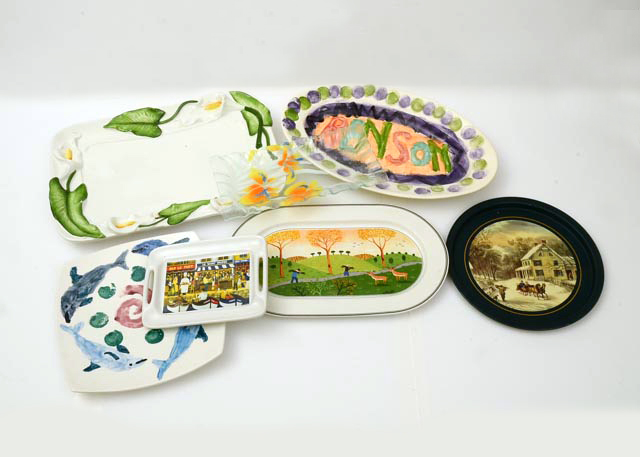 Assortment of Serving Platters