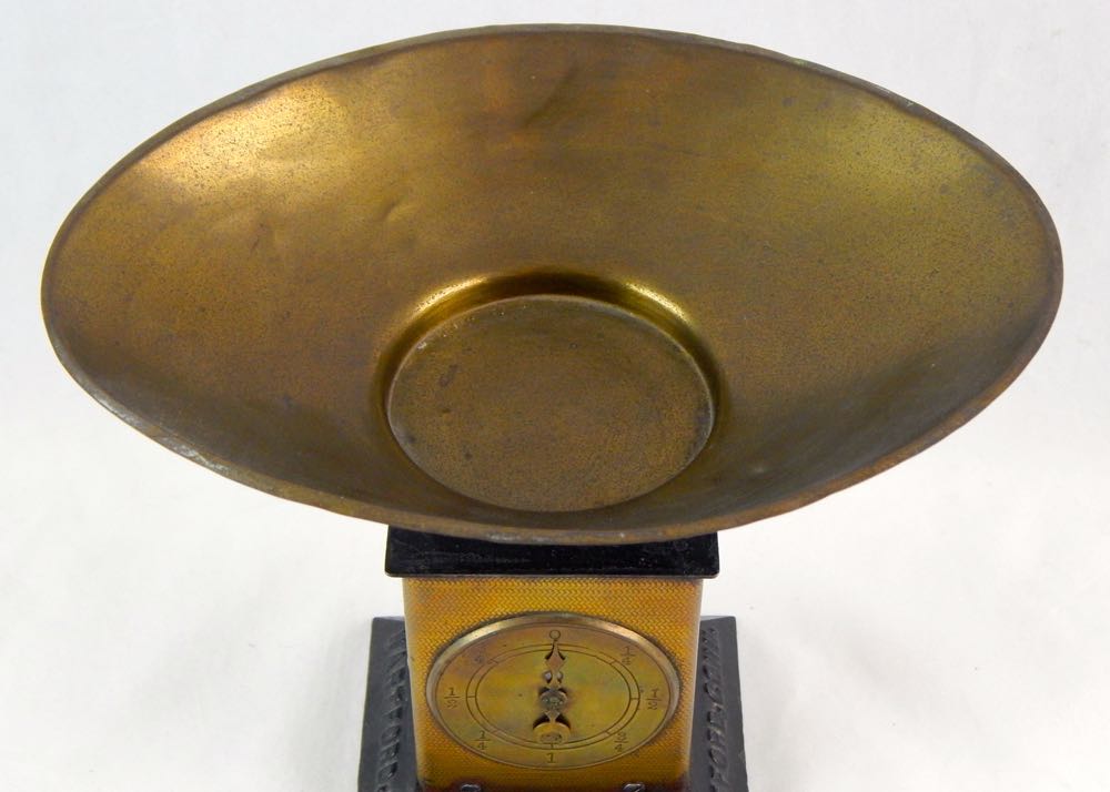 Antique Brass and Cast Iron E..J. Hoadley Candy Scale