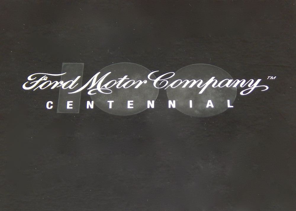 Ford Motor Company Centennial Watch