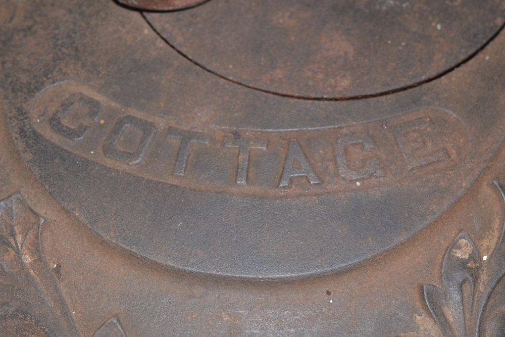 Wm. Resor & Co. Cottage Franklin Parlor Stove with Tiles