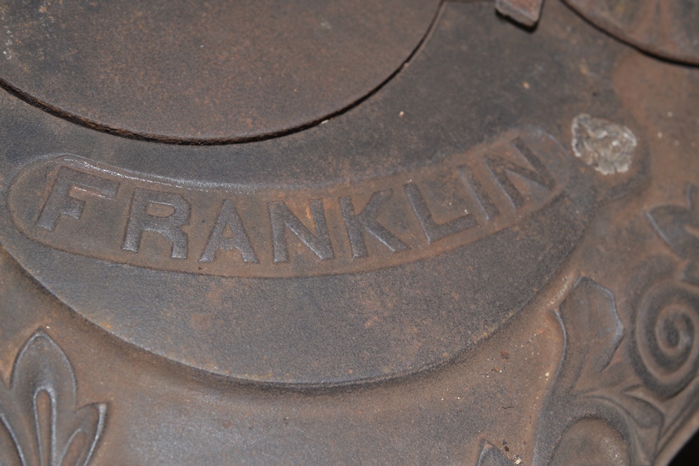 Wm. Resor & Co. Cottage Franklin Parlor Stove with Tiles