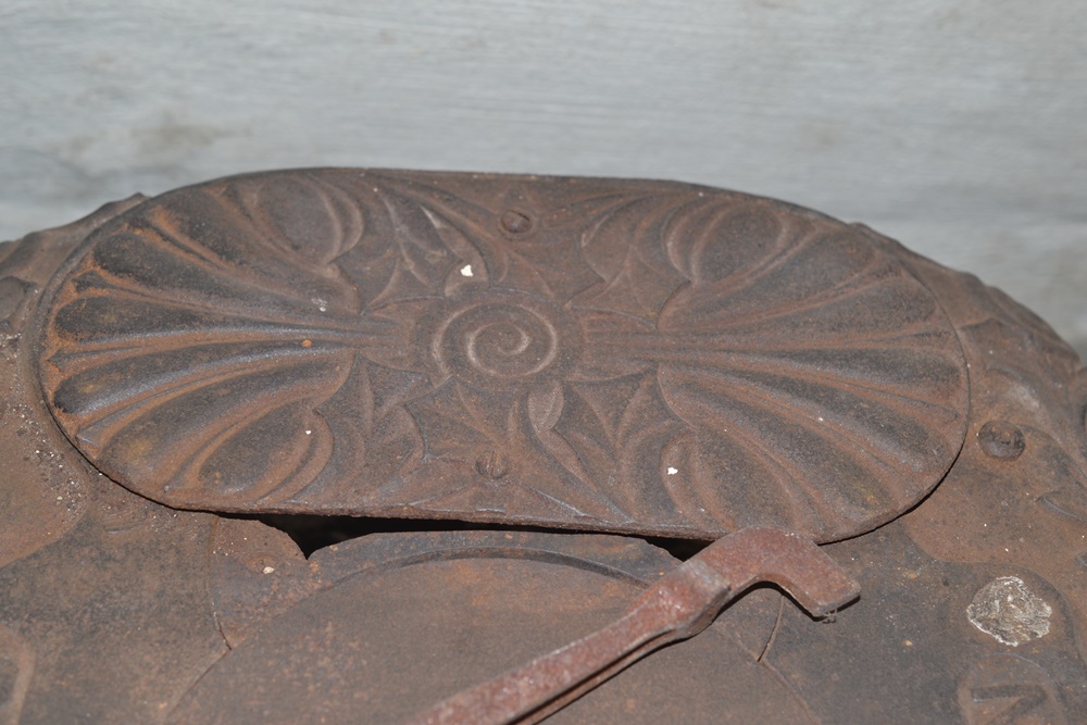 Wm. Resor & Co. Cottage Franklin Parlor Stove with Tiles