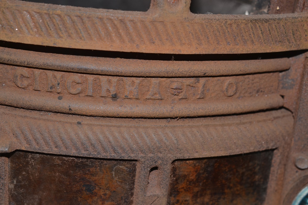 Wm. Resor & Co. Cottage Franklin Parlor Stove with Tiles