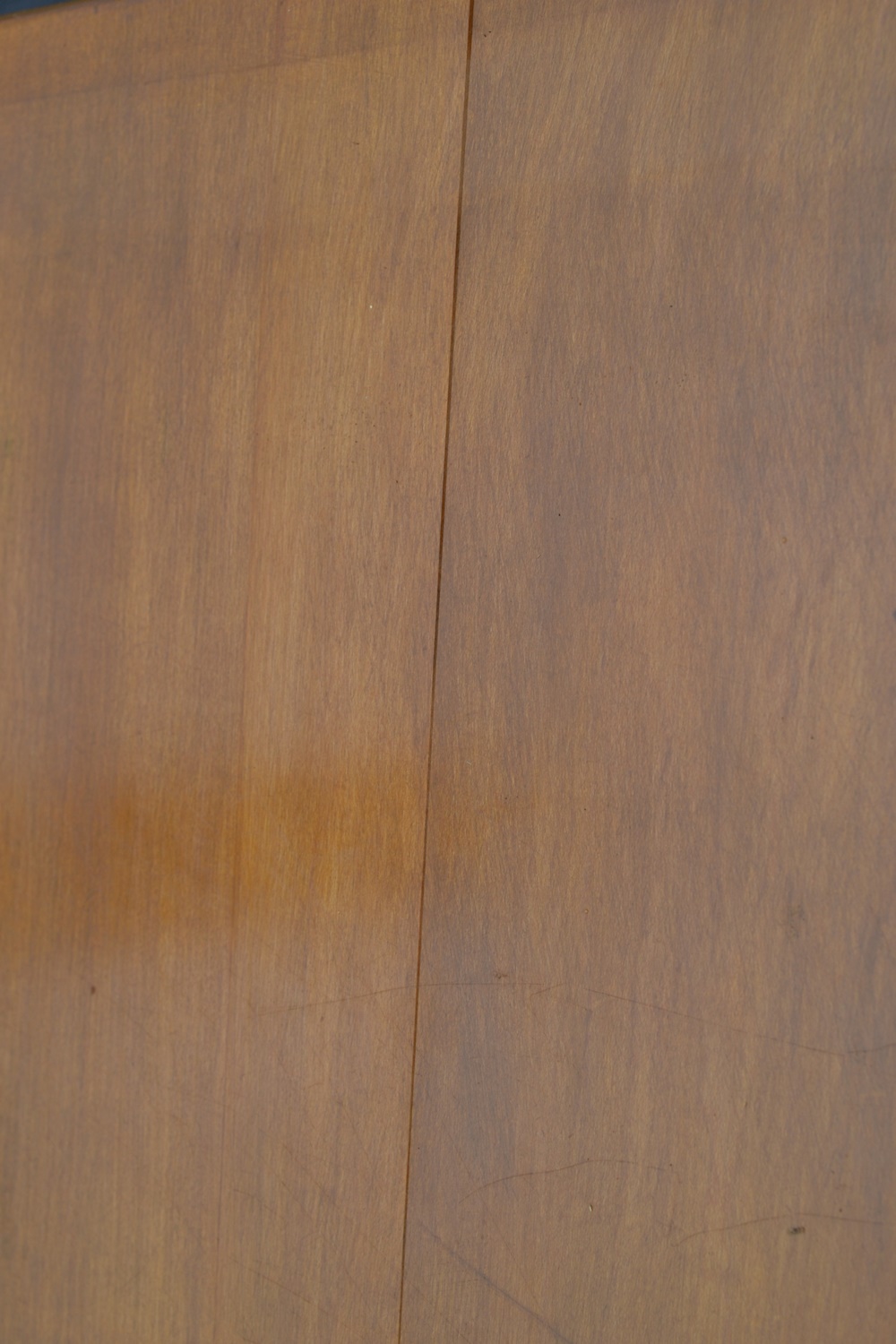 Vintage 1950s Maple China Hutch by O'Hearn Mfg. Co.