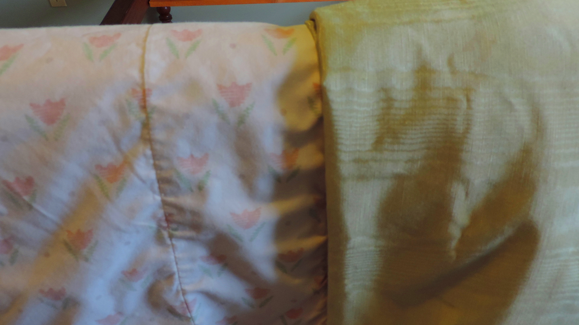 Antique Jenny Lind Bed Circa 1860 w/Custom Bedspread & Skirt