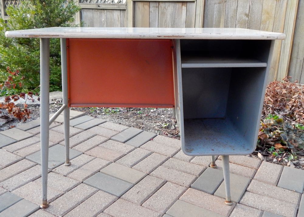 Pair of Children's School Desks